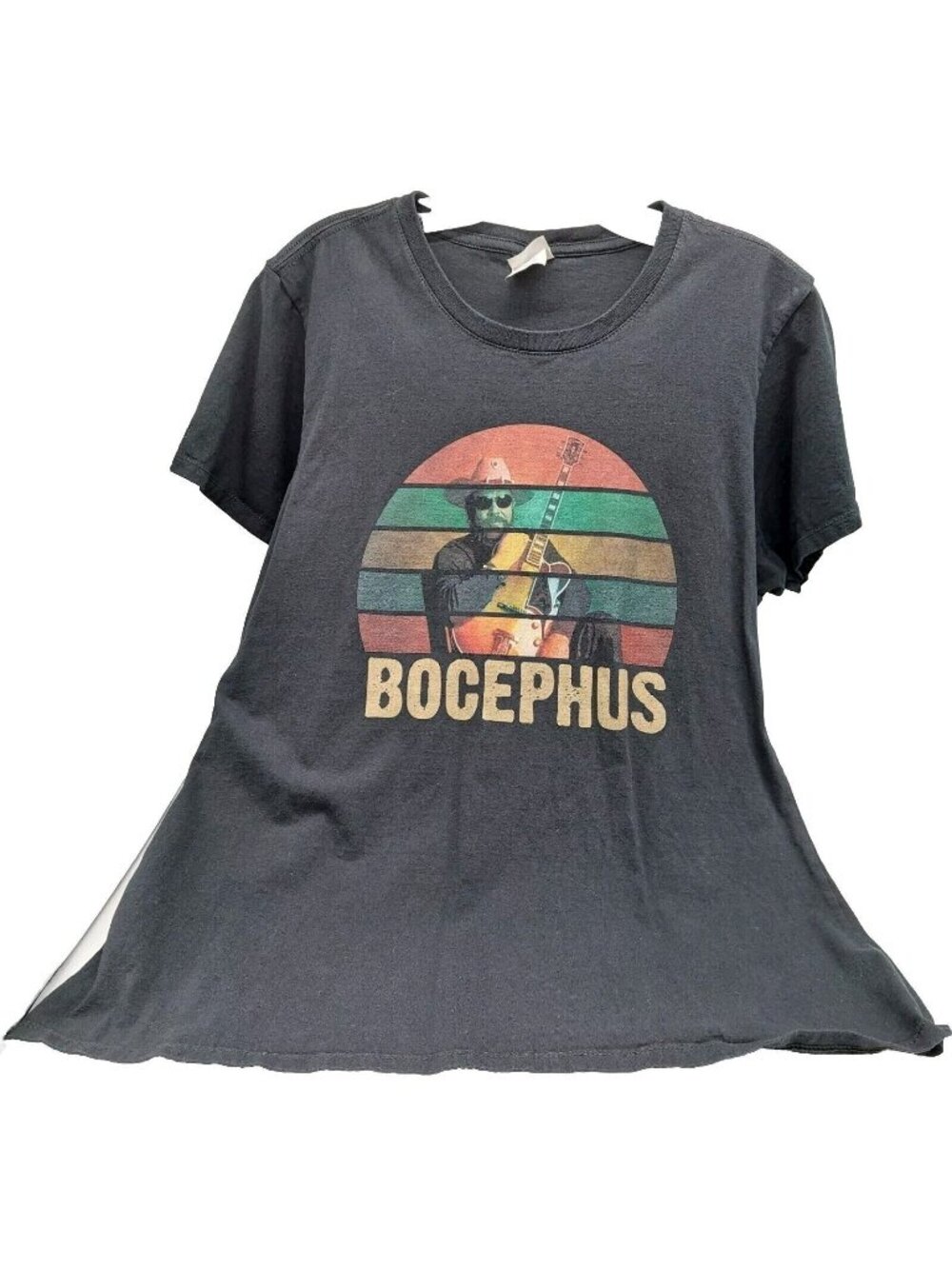 Hank Williams Jr. Bocephus T-Shirt Men's Size XL Tee Shirt Black